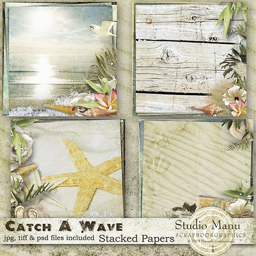 Скрап-набор - Catch A Wave