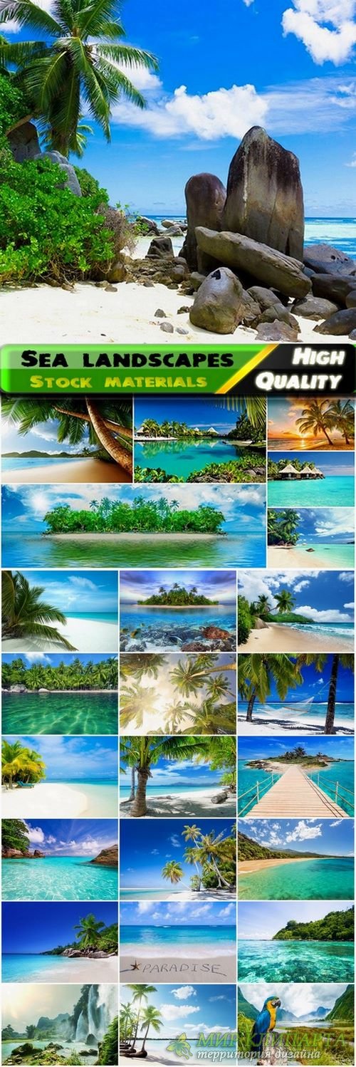 Paradise on the earth and beautiful sea landscapes Stock images - 25 HQ Jpg
