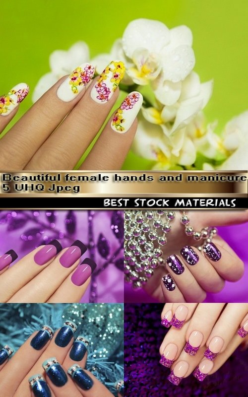 Beautiful female hands and manicure  5 UHQ Jpeg