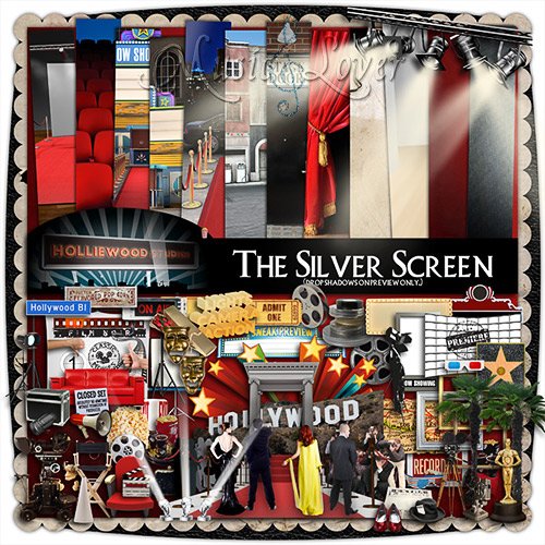 Скрап-набор - The Silver Screen