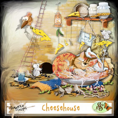 Скрап-набор Cheesehouse