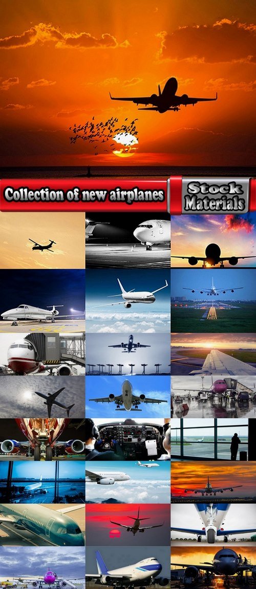 Collection of new airplanes 25 UHQ Jpeg