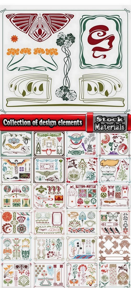 Collection of design elements #2-25 Eps