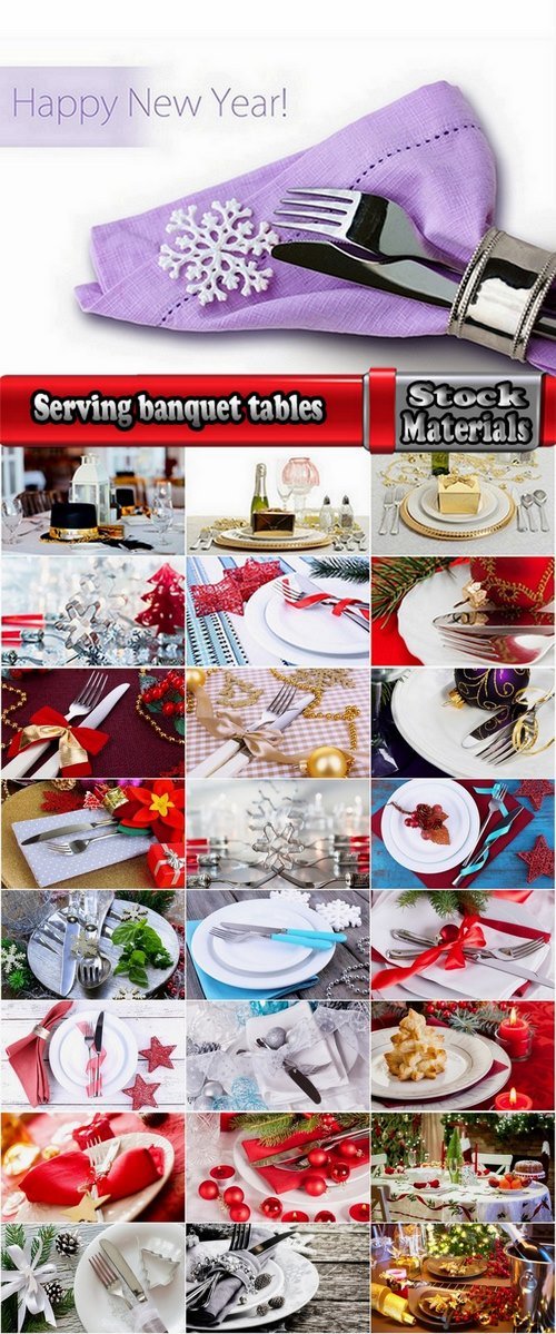 Serving banquet tables #2-25 UHQ Jpeg