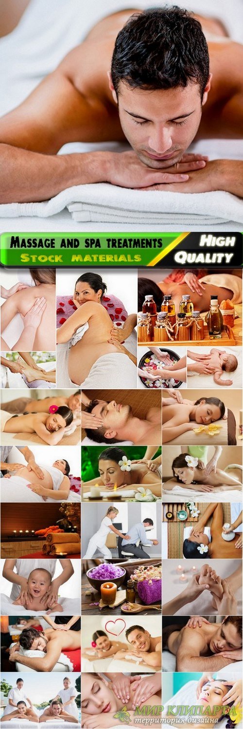Massage and spa treatments Stock images - 25 HQ Jpg