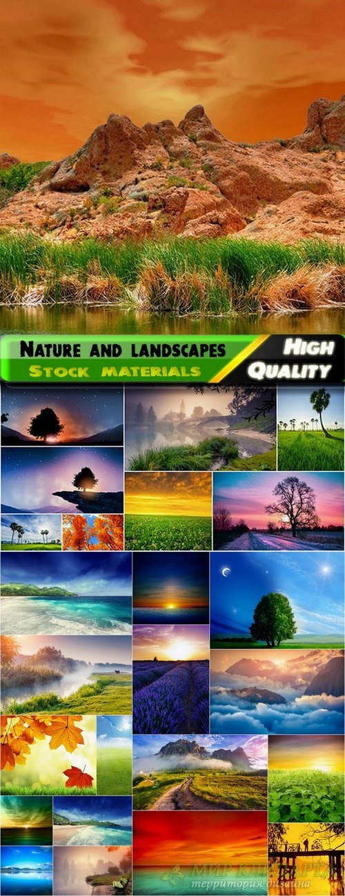 Beautiful nature and landscapes Stock Images #2 - 25 HQ Jpg