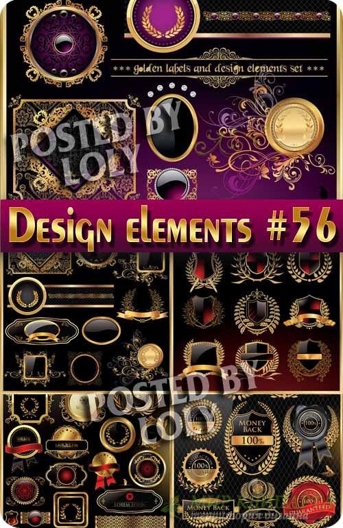 Элементы Дизайна #56 - Векторный клипарт
