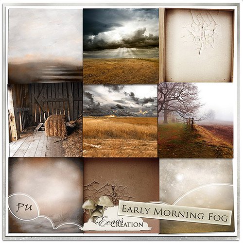 Скрап-набор - Early Morning Fog