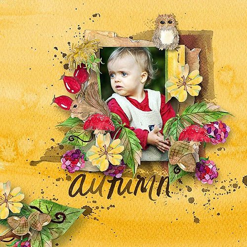 Скрап-набор - Enchanted Autumn