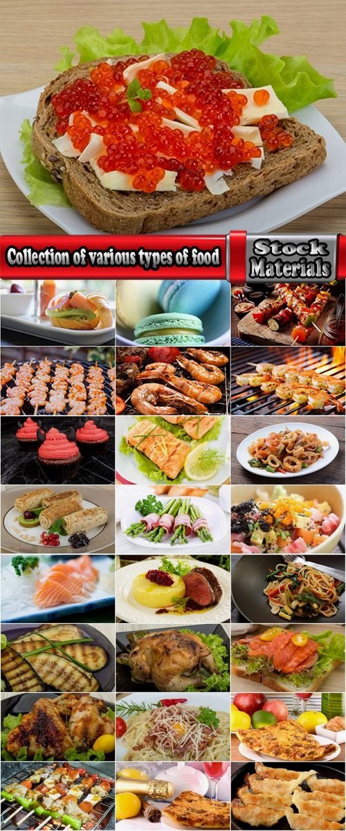 Collection of various types of food #2-25 UHQ Jpeg