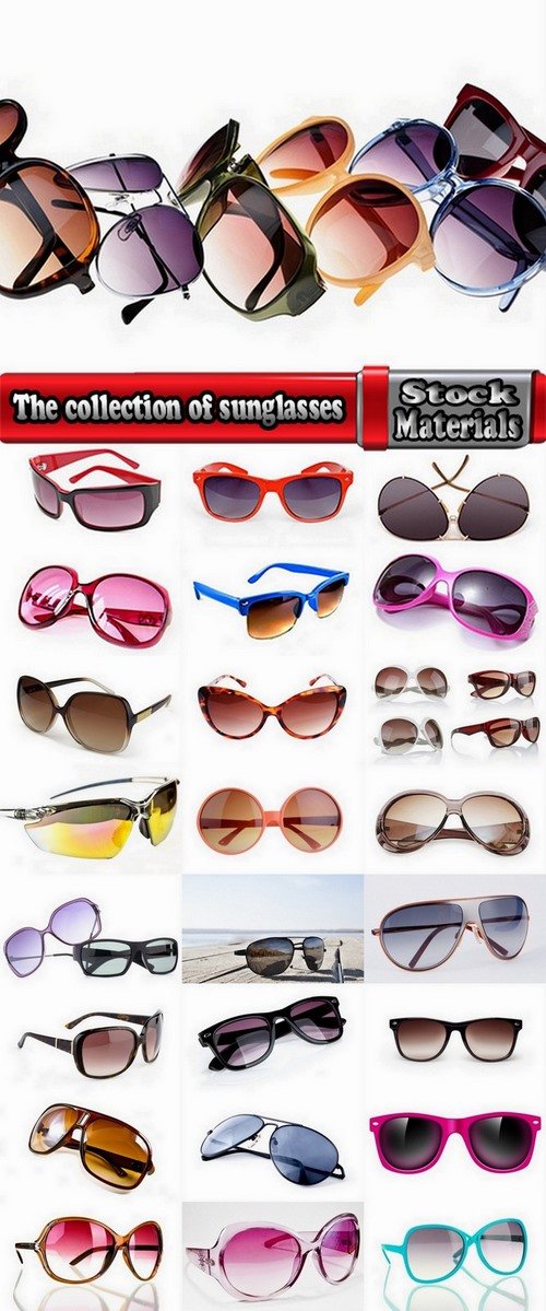 The collection of sunglasses 25 UHQ Jpeg
