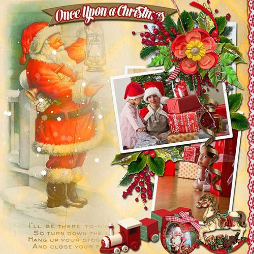 Скрап-набор - Once Upon A Christmas