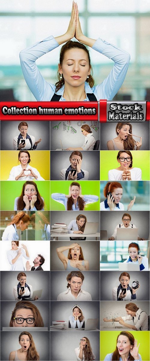 Collection human emotions 25 UHQ Jpeg