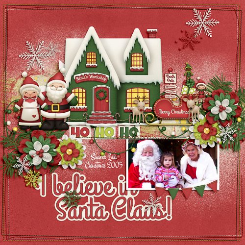 Скрап-набор North Pole Christmas