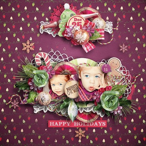 Скрап-набор  All wrapped up