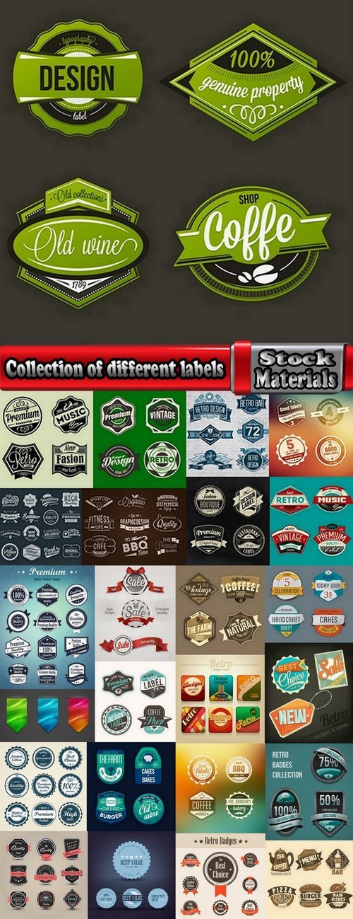 Collection of different labels #9-25 Eps